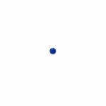 0.037 carat, Blue, Ceylon, Round, Heated Gemstone, 5201 – Picture 4