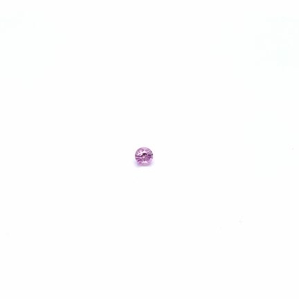 0.035 carat, Pink, Ceylon, Round, Heated Gemstone, 5327 – Picture 4