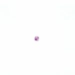 0.044 carat, Pink, , Round, Heated Gemstone, 1361 – Picture 4