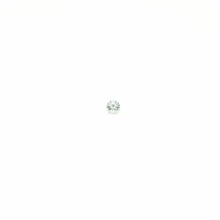 0.044 carat, White, , Round, Heated Gemstone, 1408 – Picture 4