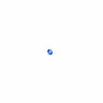 0.065 carat, Blue, Ceylon, Round, Heated Gemstone, 5143 – Picture 4