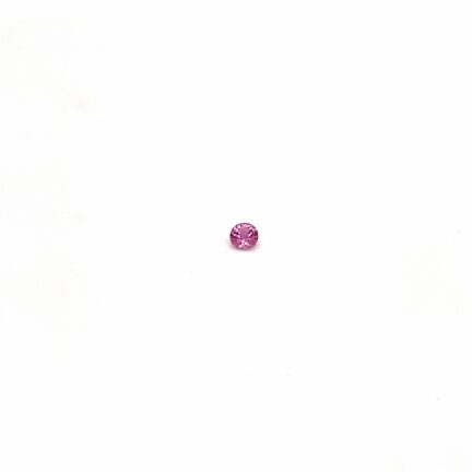 0.0 carat, Pink, Ceylon, Round, Heated Gemstone, 5410 – Picture 4
