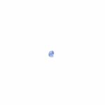 0.34 carat, Blue, , Round, Heated Gemstone, 1139 – Picture 4