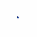 0.34 carat, Blue, , Round, Heated Gemstone, 1189 – Picture 4