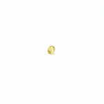 0.5975 carat, Yellow, Ceylon, Round, Heated Gemstone, 5609 – Picture 4