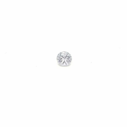 1 carat, White, Ceylon, Round, Heated Gemstone, 5871 – Picture 4